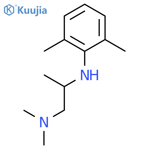 1,2-PROPANEDIAMINE, N2-(2,6-DIMETHYLPHENYL)-N1,N1-DIMETHYL- structure