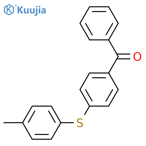 4-Benzoyl-4'-methyldiphenyl Sulfide structure