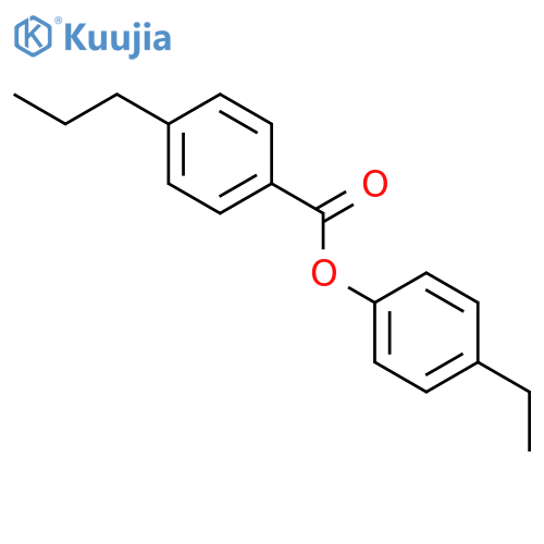 4-ethylphenyl 4-propylbenzoate structure