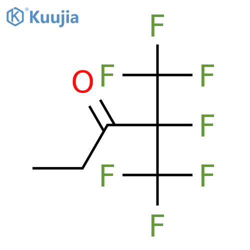3-Pentanone, 1,1,1,2-tetrafluoro-2-(trifluoromethyl)- structure