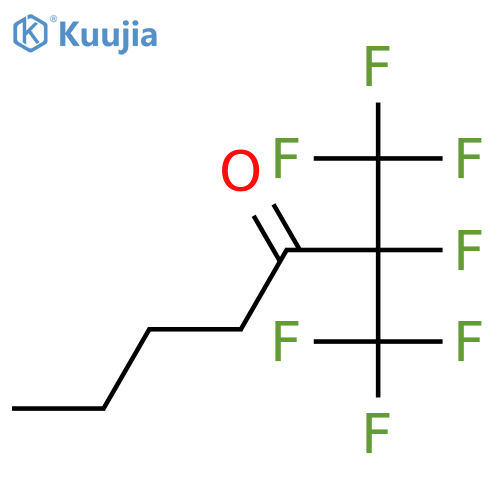 3-Heptanone, 1,1,1,2-tetrafluoro-2-(trifluoromethyl)- structure