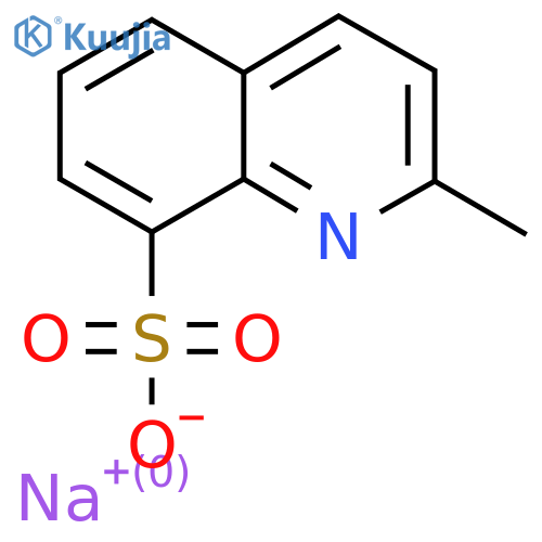 Sodium 2-Methylquinoline-8-sulfonate structure