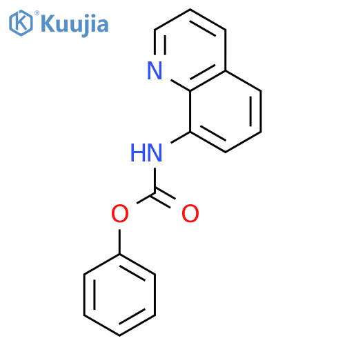 Carbamic acid,N-8-quinolinyl-, phenyl ester structure