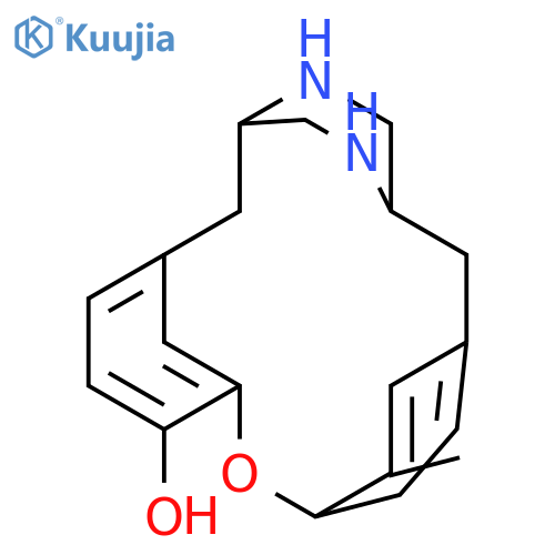 13-Oxa-4,20-diazatetracyclo[12.2.2.23,6.18,12]heneicosa-8,10,12(19),14,16,17-hexaen-11-ol,(3S,6S)- structure