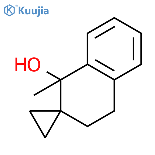 SPIRO[CYCLOPROPANE-1,2'(1'H)-NAPHTHALEN]-1'-OL, 3',4'-DIHYDRO-1'-METHYL- structure