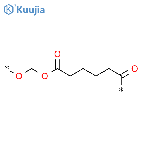Poly[oxymethyleneoxy(1,6-dioxo-1,6-hexanediyl)] structure