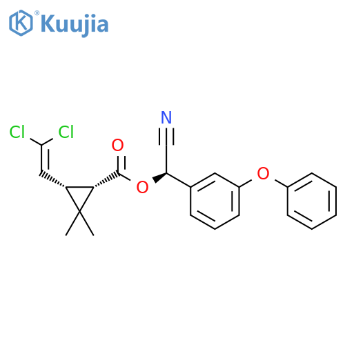 (1S,aS)-trans-Cypermethrin structure