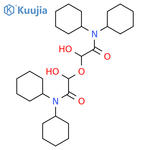 Acetamide, 2,2'-oxybis[N,N-dicyclohexyl-2-hydroxy- structure