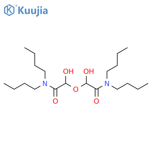 ACETAMIDE, 2,2'-OXYBIS[N,N-DIBUTYL-2-HYDROXY- structure