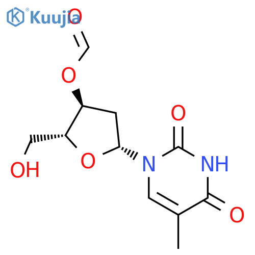 Thymidine, 3'-formate structure