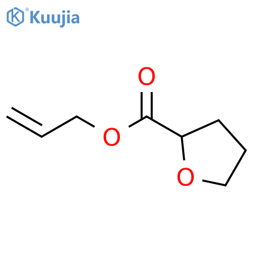 2-FURANCARBOXYLIC ACID, TETRAHYDRO-, 2-PROPENYL ESTER structure