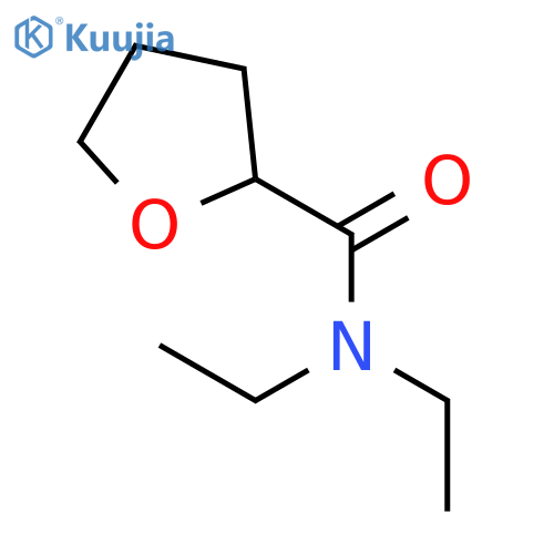 N,N-diethyltetrahydrofuran-2-carboxamide structure