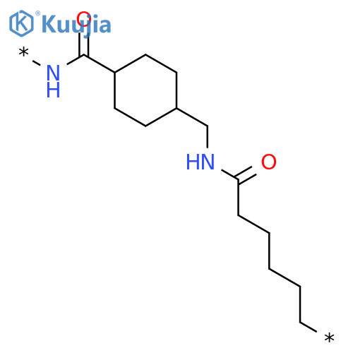Poly[iminocarbonyl-1,4-cyclohexanediylmethyleneimino(1-oxo-1,6-hexanediyl)] structure