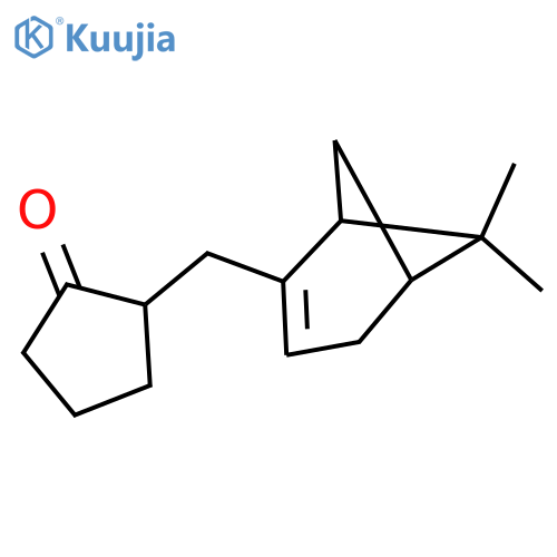 Cyclopentanone,2-[(6,6-dimethylbicyclo[3.1.1]hept-2-en-2-yl)methyl]- structure