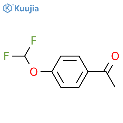 1-[4-(Difluoromethoxy)phenyl]ethan-1-one structure