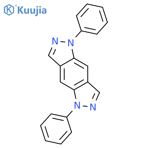 Benzo[1,2-c:4,5-c']dipyrazole, 1,5-dihydro-1,5-diphenyl- structure