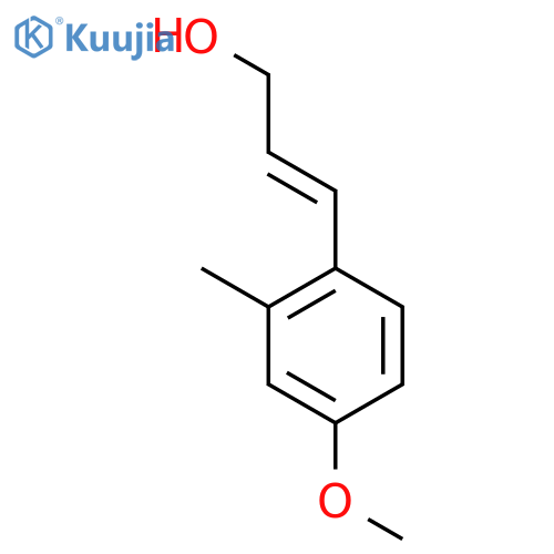 3-(4-methoxy-2-methylphenyl)prop-2-en-1-ol structure