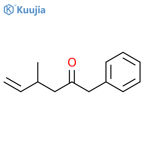 5-Hexen-2-one, 4-methyl-1-phenyl- structure