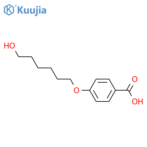 4-((6-Hydroxyhexyl)oxy)benzoic acid structure