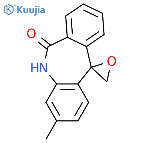 SPIRO[11H-DIBENZ[B,E]AZEPINE-11,2'-OXIRAN]-6(5H)-ONE, 3-METHYL- structure