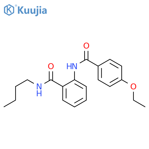 N-butyl-2-[(4-ethoxybenzoyl)amino]benzamide structure
