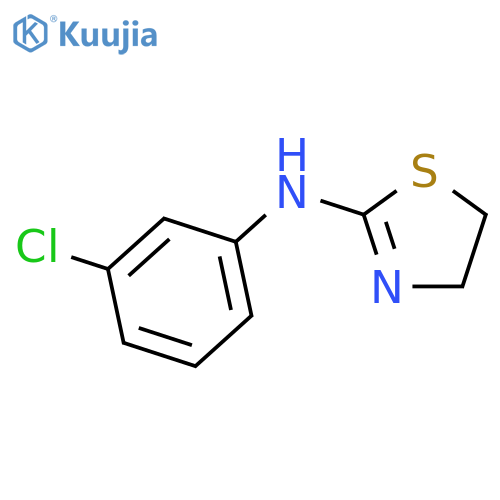 n-(3-Chlorophenyl)-4,5-dihydro-1,3-thiazol-2-amine structure