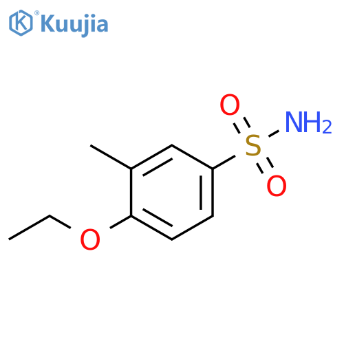 4-ethoxy-3-methylbenzene-1-sulfonamide structure