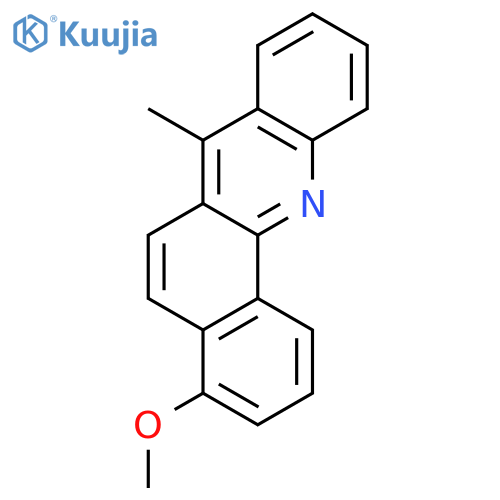 BENZ[C]ACRIDINE, 4-METHOXY-7-METHYL- structure