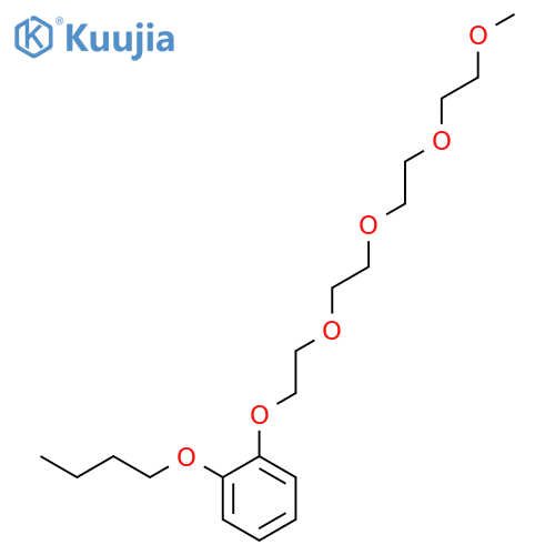 2,5,8,11-TETRAOXATRIDECANE, 13-(2-BUTOXYPHENOXY)- structure