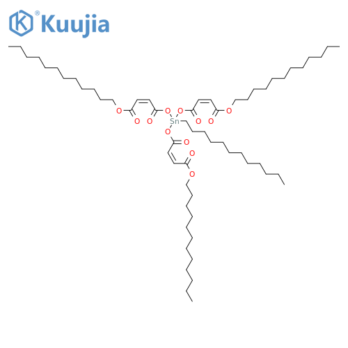 5,7,12-Trioxa-6-stannatetracosa-2,9-dienoicacid, 6-dodecyl-6-[[4-(dodecyloxy)-1,4-dioxo-2-butenyl]oxy]-4,8,11-trioxo-,dodecyl ester, (Z,Z,Z)- (9CI) structure