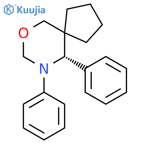 7-OXA-9-AZASPIRO[4.5]DECANE, 9,10-DIPHENYL-, (S)- structure