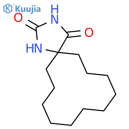 1,3-diazaspiro4.11hexadecane-2,4-dione structure