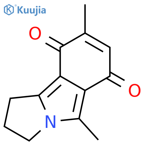 1H-Pyrrolo[2,1-a]isoindole-6,9-dione, 2,3-dihydro-5,8-dimethyl- structure