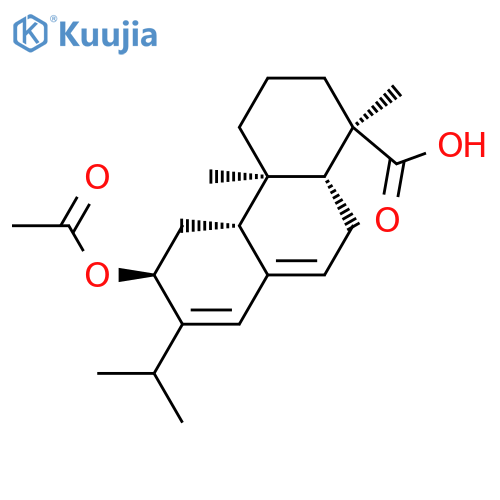 12-Acetoxyabietic acid structure