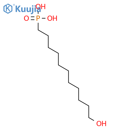 Phosphonic acid, (11-hydroxyundecyl)- structure