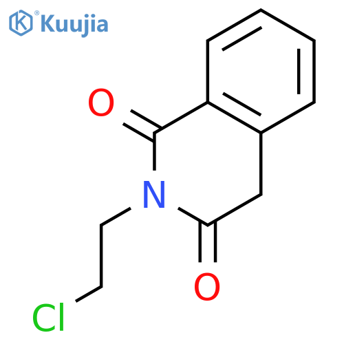 1,3(2H,4H)-Isoquinolinedione, 2-(2-chloroethyl)- structure
