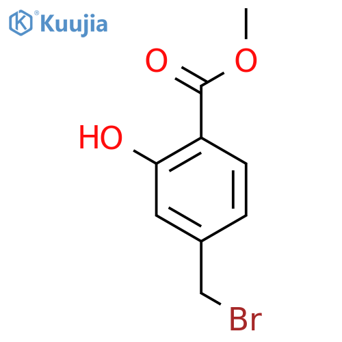 methyl 4-(bromomethyl)-2-hydroxybenzoate structure