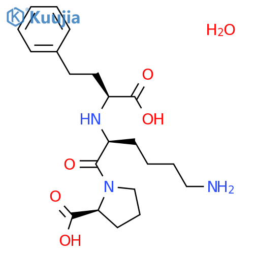 Lisinopril dihydrate structure