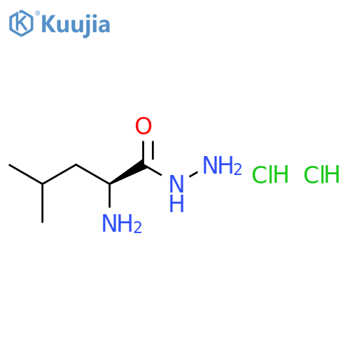 L-Leucine, hydrazide,dihydrochloride (9CI) structure