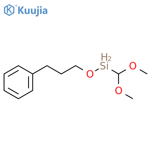 Benzene,[3-[(dimethoxymethylsilyl)oxy]propyl]- structure