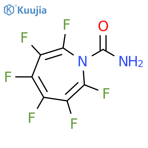 1H-Azepine-1-carboxamide, 2,3,4,5,6,7-hexafluoro- structure