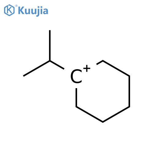 Cyclohexylium, 1-(1-methylethyl)- structure