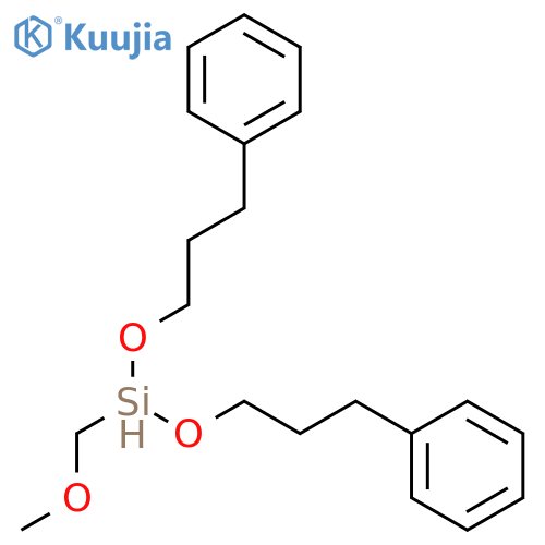 Silane,methoxymethylbis(3-phenylpropoxy)- (9CI) structure