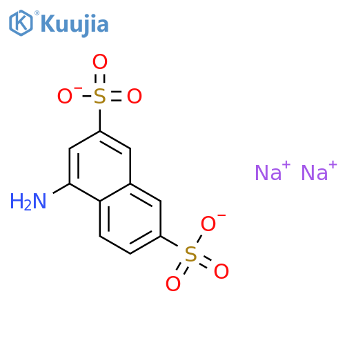 2,7-Naphthalenedisulfonicacid, 4-amino-, sodium salt (1:?) structure