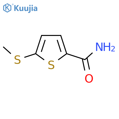 5-(methylsulfanyl)thiophene-2-carboxamide structure
