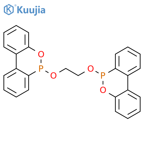 6H-DIBENZ[C,E][1,2]OXAPHOSPHORIN, 6,6'-[1,2-ETHANEDIYLBIS(OXY)]BIS- structure