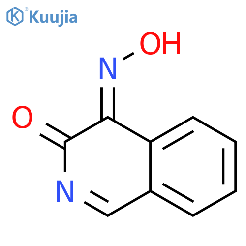 3,4-Isoquinolinedione, 4-oxime structure
