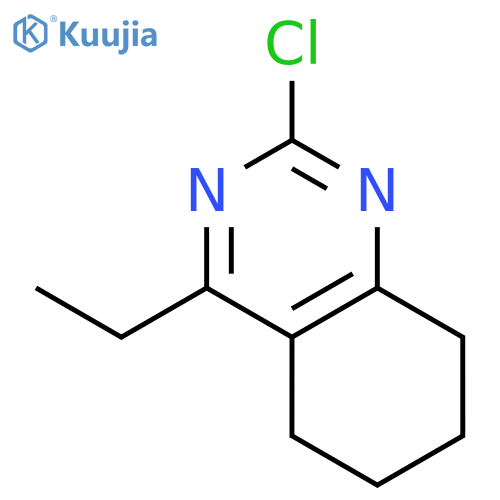 Quinazoline, 2-chloro-4-ethyl-5,6,7,8-tetrahydro- structure
