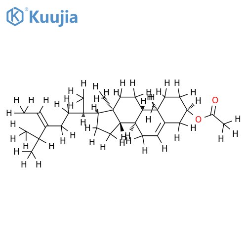28-Isofucosteryl-acetat structure