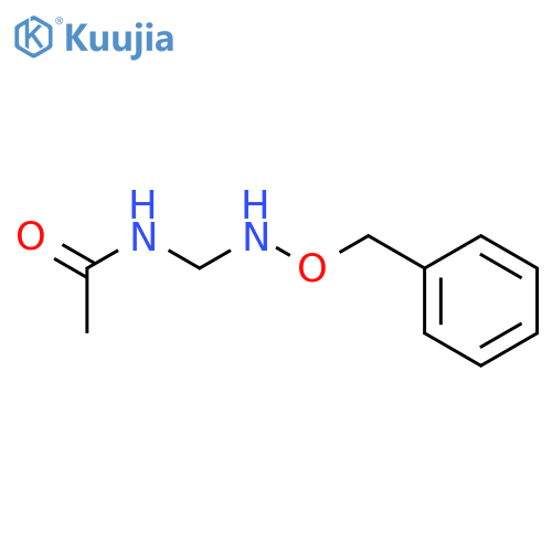Acetamide, N-[[(phenylmethoxy)amino]methyl]- structure